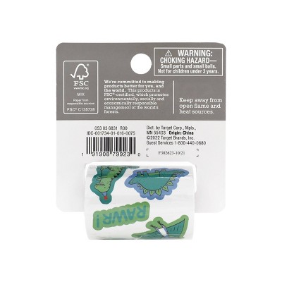Dino and Shark Sticker Rolls - Spritz&#8482;