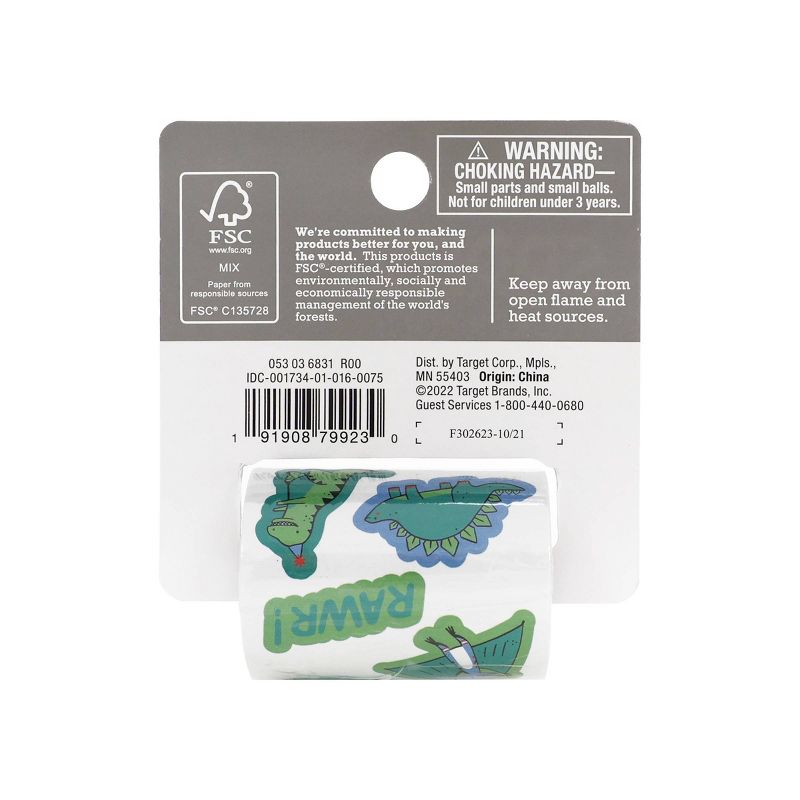 Dino and Shark Sticker Rolls - Spritz&#8482;, 3 of 7