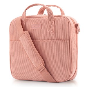ZICOTO Beautiful 2-Inch 3-Ring Zipper Binder with Strap – Holds 500 Sheets, Laptop & Books – Premium Fabric, Extra Pockets, Great for School & Travel - 1 of 4