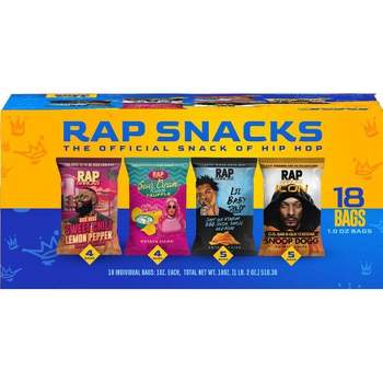 Rap Snacks Variety Box - 18ct/18oz