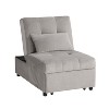 NicBex Modern Convertible Lift-Top Tufted Button Ottoman Bench with Pull-Out Bed,Solid Wood Storage Bench for Bedroom,Entrance - 3 of 4