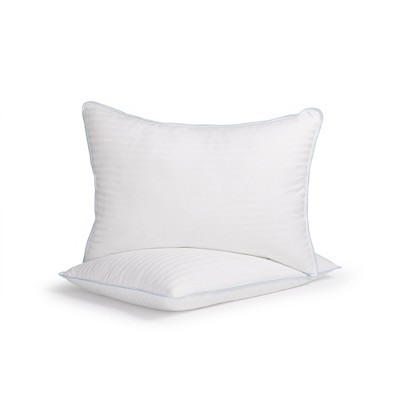eLuxury Medium Density Down-Alternative Bed Pillow - Set of 2