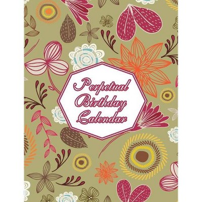 Perpetual Birthday Calendar - by  Midnight Mornings Media (Hardcover)