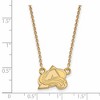 Black Bow Jewelry 10k Yellow Gold Colorado Avalanche NHL Necklace 18 Inch - 2 of 4