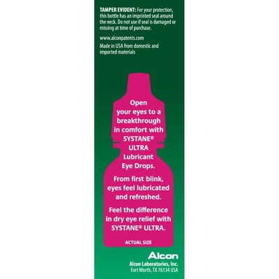 Systane Ultra High Performing Dry Eye Relief Drops