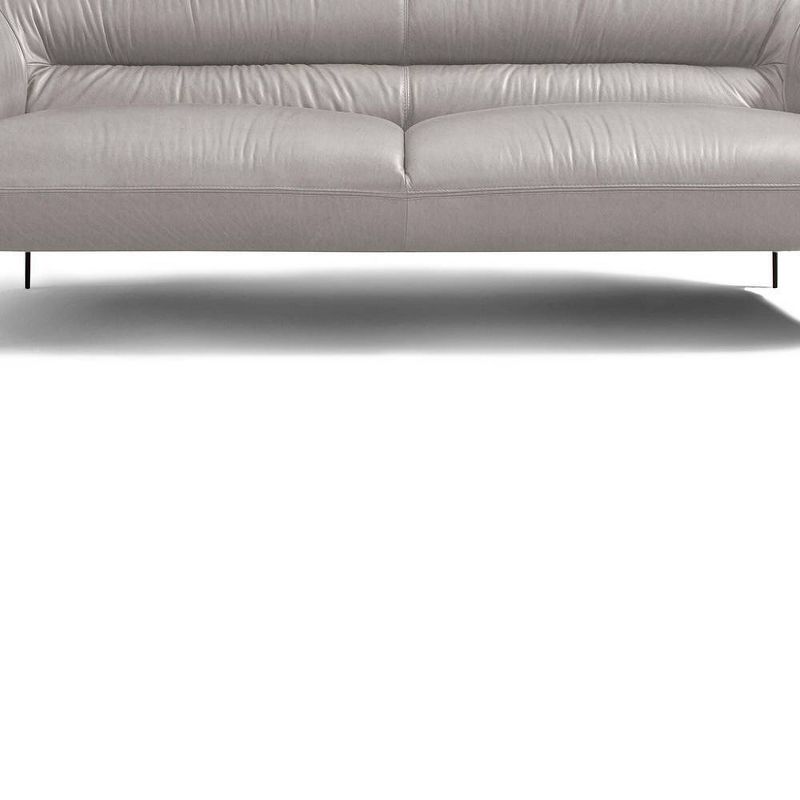 88&#34; Leonia Sofa Taupe Leather - Acme Furniture, 5 of 9