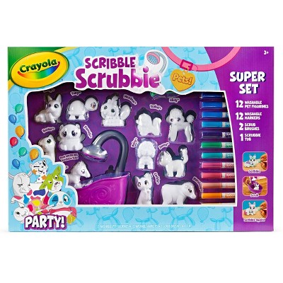 Photo 1 of Crayola Scribble Scrubbie Pets Super Confetti Party Set