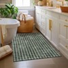 Machine Washable Modern Plaid Area Rug Soft Non Slip Rug Indoor Accent Decorative Printed Rug Low Pile Foldable Carpet for Living Room Bedroom - 4 of 4