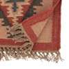Saro Lifestyle Ethnic Weave Kilim Table Runner, 16"x72", Multicolored - 2 of 3