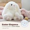 Bearington Whiskers The Plush Rabbit, 10.5 Inch Plush Easter Bunny - 3 of 4