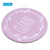 Unique Bargains Dual Side Round Dishwasher Clean Dirty Sign Magnet 2 Pcs - 3 of 4