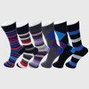 Alpine Swiss Mens Cotton 12 Pack Dress Socks Solid Ribbed Argyle Shoe Size 6-12 - 2 of 3