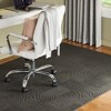 TOWN & COUNTRY EVERYDAY Stone Geo Curve Soft Felt Everwash®, Machine Washable Area Rug with Non-Slip Backing, Geometric Rug, Charcoal Grey, 1'7"x2'11" - 2 of 4