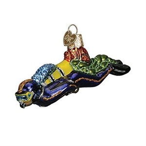 Old World Christmas Blown Glass Ornament for Christmas Tree, Scuba Diver - 1 of 4
