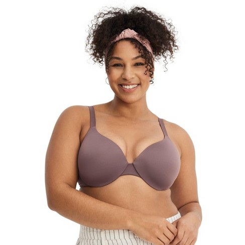 Jockey Women s Cushion Wire Moderate Coverage T shirt Bra 36d Raisin Target