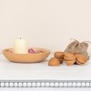 Storied Home Boho Shallow Terracotta Serving Bowl, Distressed Finish - 2 of 4