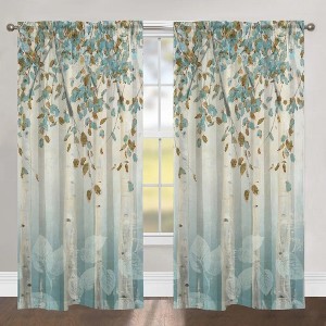 Laural Home Dream Forest 84" Sheer Window Panel, 1pc - 1 of 1