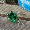 VIP Resin 2 in. Green Flower Knob - 2 of 3