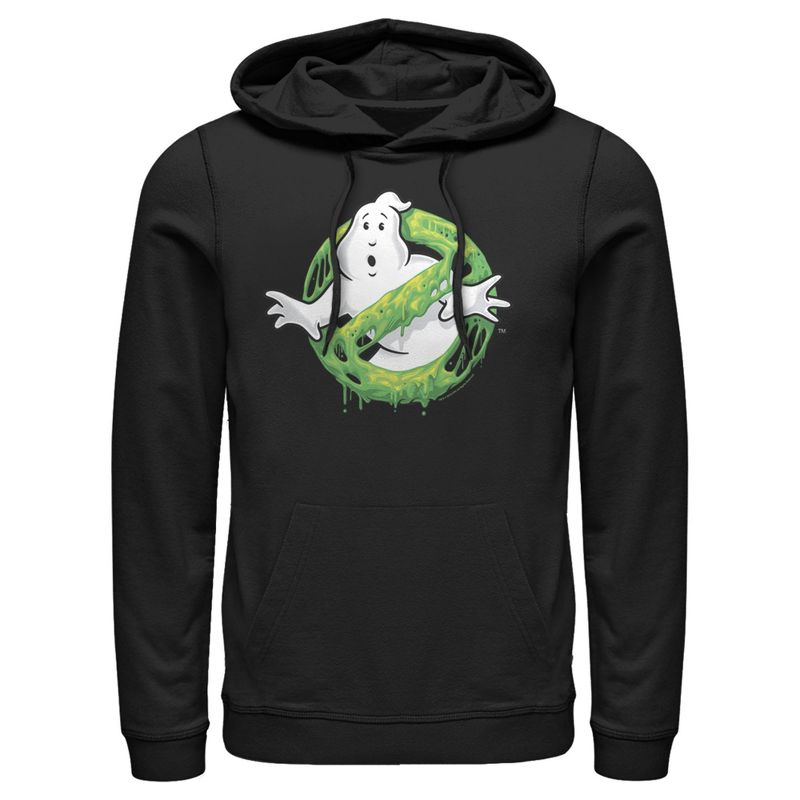 Men's Ghostbusters Slime Logo Pull Over Hoodie, 1 of 5