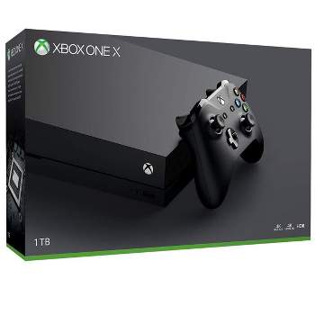 Microsoft Xbox One X 1tb 4k Ultra Hd Black Gaming Console With Wireless  Controller Manufacturer Refurbished : Target