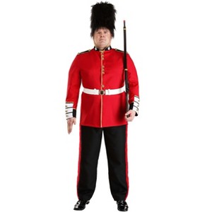 HalloweenCostumes.com Men's Plus Size Royal Guard Costume | Classic British Uniform Costume for Halloween and Themed Events - 1 of 4