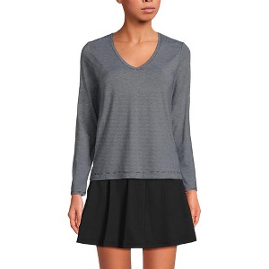 Lands' End Women's Power Performance Long Sleeve Top - 1 of 4