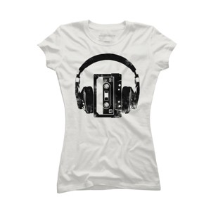 Junior's Design By Humans Music for Life By clingcling T-Shirt - 1 of 3