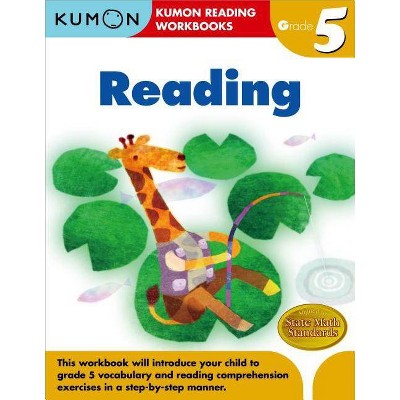 Grade 5 Reading - (Kumon Reading Workbooks) by  Eno Sarris (Paperback)