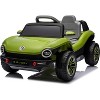 Kids Electric Vehicle Licensed Volkswagen | 12V Ride-On Toy with Remote Control | LED Lights, MP3, and Bluetooth | for Boys and Girls - 4 of 4