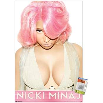 Trends International Nicki Minaj - Pink Unframed Wall Poster Prints