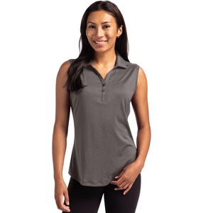 Cutter & Buck Forge Eco Stretch Recycled Womens Sleeveless Polo - 1 of 2