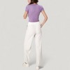 Anna-Kaci Active Women's High Waist Wide Leg Pants with Drawstring Waist and Front Pockets - 4 of 4