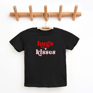 The Juniper Shop Hugs And Kisses Toddler Short Sleeve Tee - 1 of 3