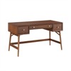 Lexicon Frolic Wood Writing Desk in Brown - 4 of 4