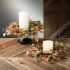 Sullivans Artificial Mini Maple Leaf Fall Accent Ring Green-Brown - 3 of 4