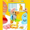 Etokfoks Wooden Animal Blocks Montessori Toy for Toddlers 1-3 Years 10 Piece Set Sorting Stacking Puzzle Educational Gift - 3 of 4