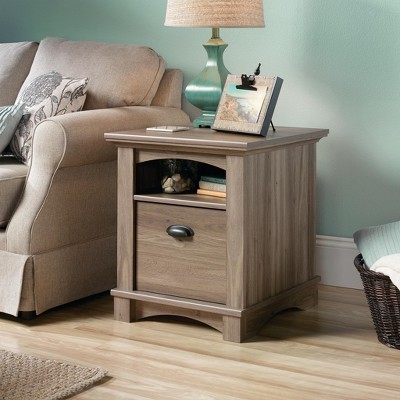 Harbor View Side Table Salt Oak Sauder Target