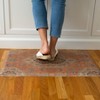 Persepolis Anti-Fatigue Comfort Long Floor Mat Orange - Brewster - 4 of 4