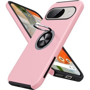 Entronix Case Compatible with Pixel 9/9 Pro - 360º Circular Ring Gripstand - 1 of 4