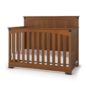 Child Craft Redmond Full Panel 4-in-1 Convertible Crib, Converts to Day Bed, Toddler Bed and Full-Size Bed, 3 Mattress Positions, Baby Safe Finish - 1 of 4
