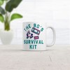 Crazy Dog T-Shirts The 90s Survival Kit Mug Sarcastic Retro Graphic Coffee Cup-11oz - 2 of 4