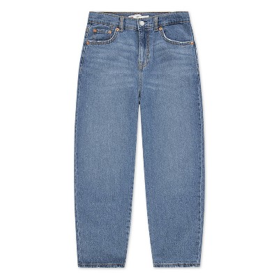 Levi's® Girls' Baggy Barrel Fit Jeans - Medium Wash