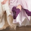 Pavilion Gift Company - Open Bar - Purple - Ladies Cotton Blend Sock - Socks - 3 of 4