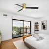 Airsurfer 52-inch 3-Blade Flush Mount Ceiling Fan with LED Light and Remote - 2 of 4