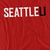 Seattle University Official Distressed Primary Adult T-Shirt, Red - image 2 of 4