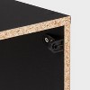 6 Cube Book Shelf Black - Brightroom™ - 4 of 4