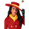 HalloweenCostumes.com One Size Fits Most  Women  Carmen Sandiego Signature Hat, Red/Orange - 2 of 3