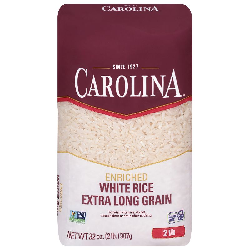 Carolina Enriched Extra Long Grain Rice - 2lbs, 1 of 9