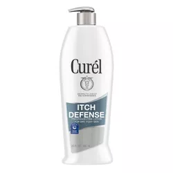 Curel Itch Defense Hand and Body Lotion, Moisturizer For Dry Itchy Skin, Advanced Ceramide Complex - 20 fl oz