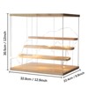 YIYIBYUS 3-tier Display Box, Clear Display Case - 3 of 4